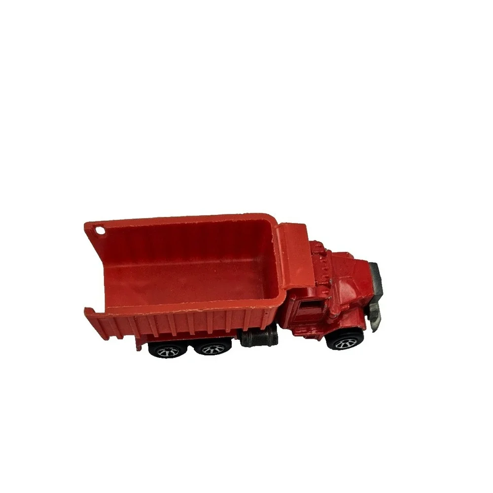 Hot Wheels Red Dump Truck 1979 Mattel Vintage Diecast Construction Toy